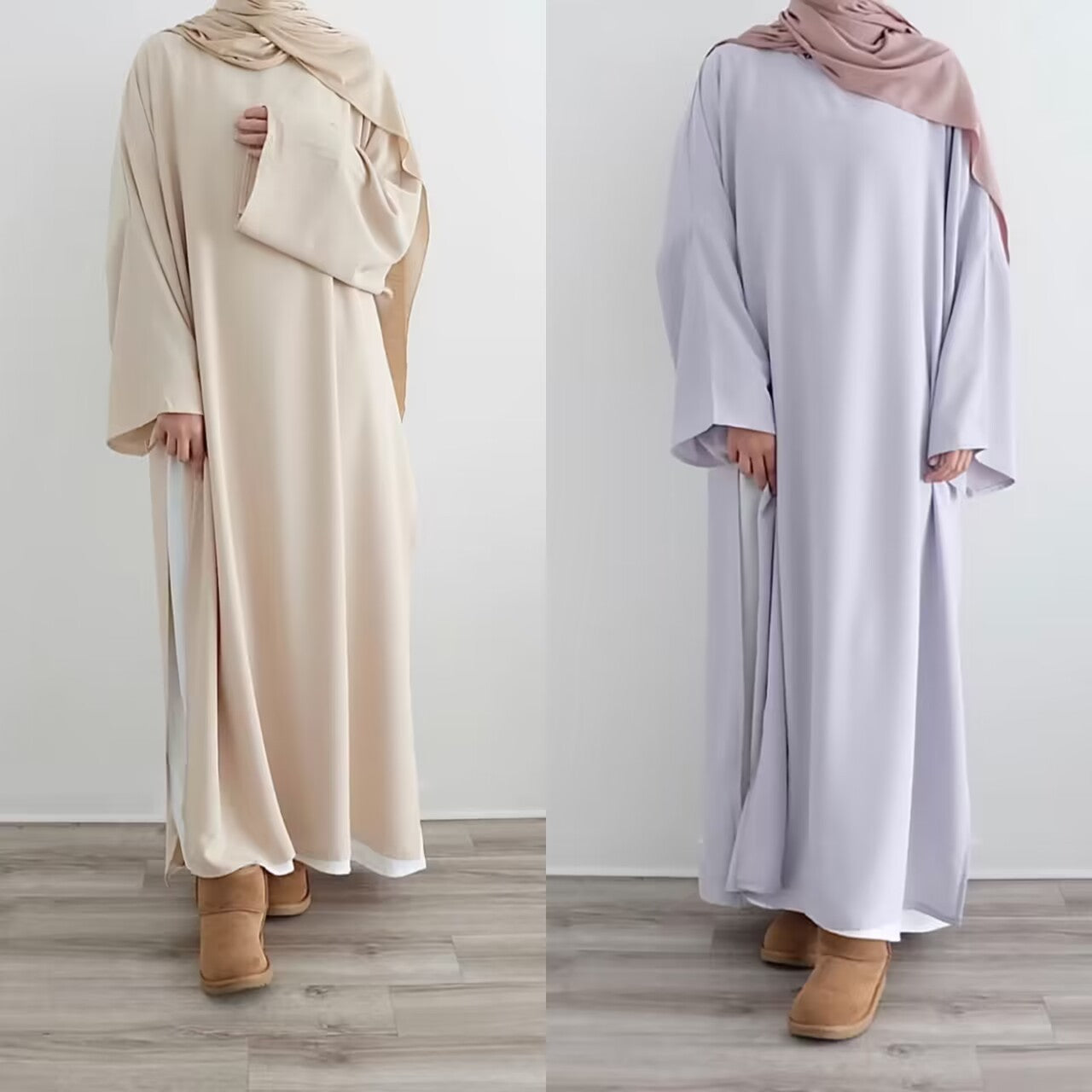 Dubai Robe Bottoming Casual Dress Suit - Meesal