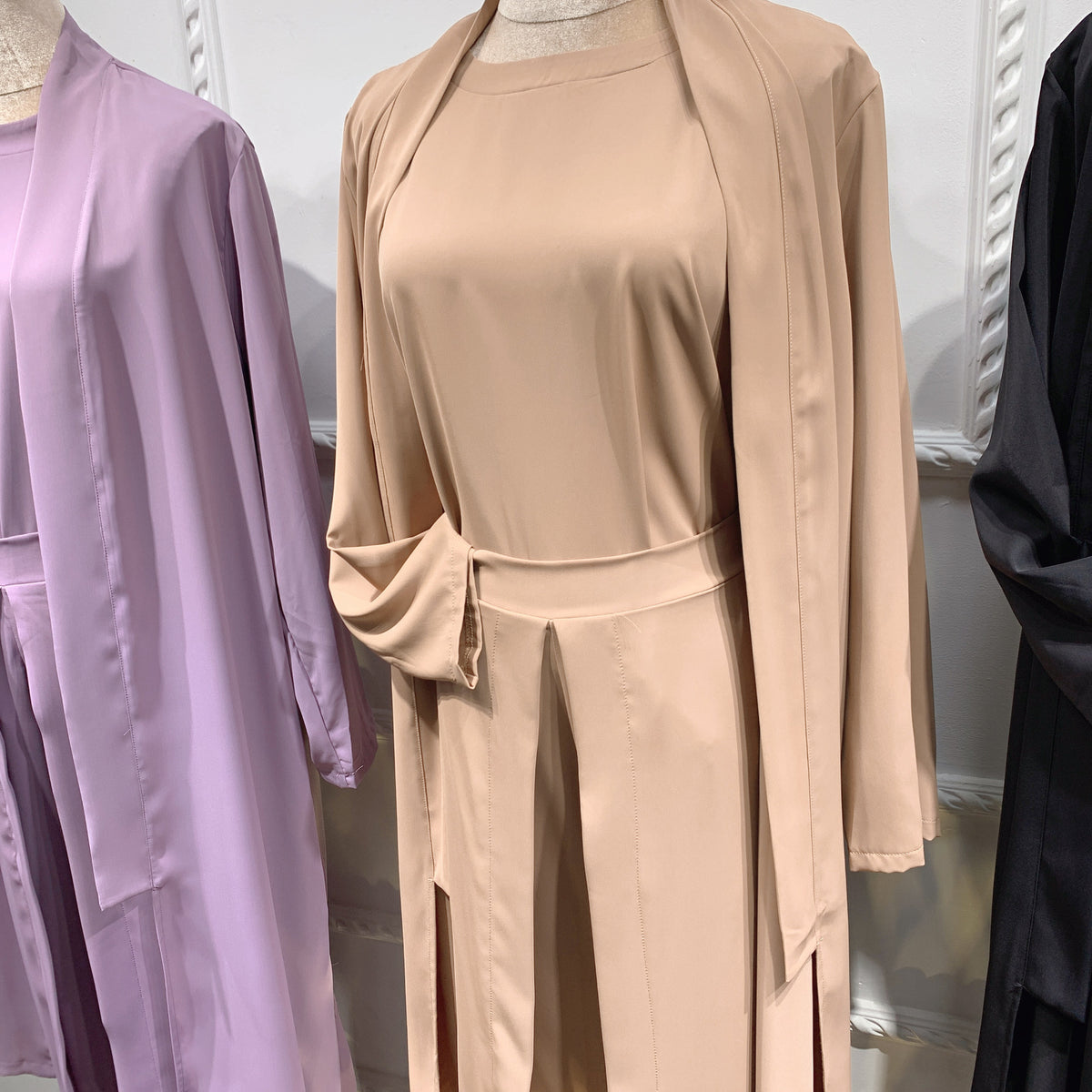 Turkey Solid Color Three-piece Suit - Meesal