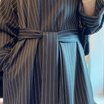 Middle East Stripe Tunneled Dress Women - Meesal