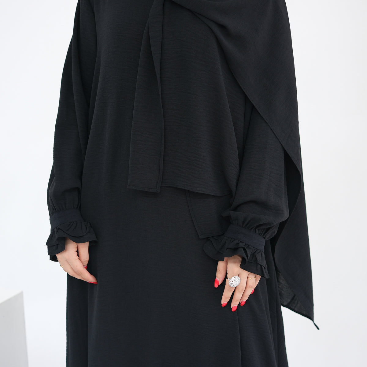 Middle East Dubai Turkey Headscarf Dress - Meesal