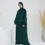 Middle East Dubai Turkey Headscarf Dress - Meesal