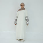 Middle East Exquisite Embroidery Elegant Dress - Meesal
