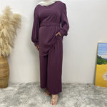 Middle East Dubai Loose Casual Muslim Suit - Meesal