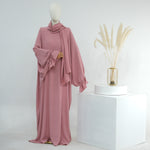 Middle East Dubai Turkey Solid Color Dress Leisure - Meesal