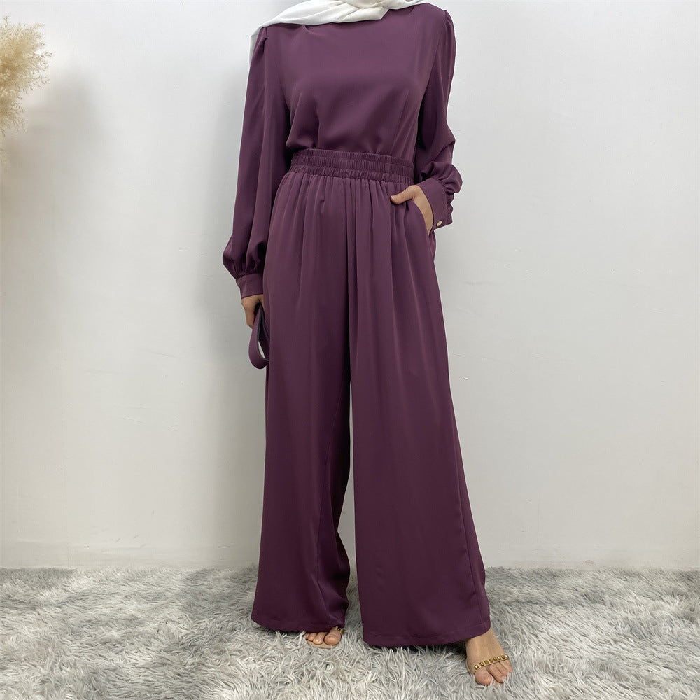 Middle East Dubai Loose Casual Muslim Suit - Meesal