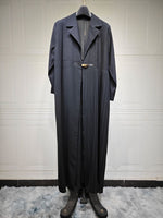 Cardigan Robe Pleated Pleated Coat Muslim Arab Clothing - Meesal