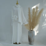 Middle East Dubai Turkey Solid Color Dress Leisure - Meesal