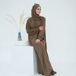Middle East Dubai Turkey Headscarf Dress - Meesal