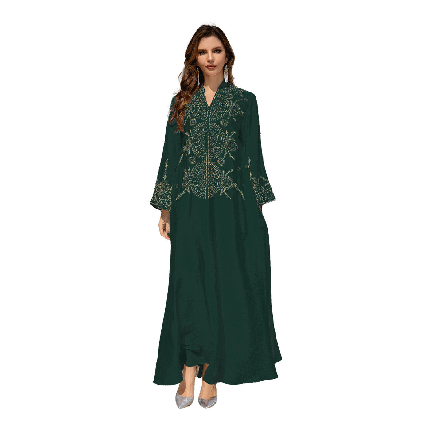 Muslim Women's Wear Robe Middle East Dubai Dress - Meesal