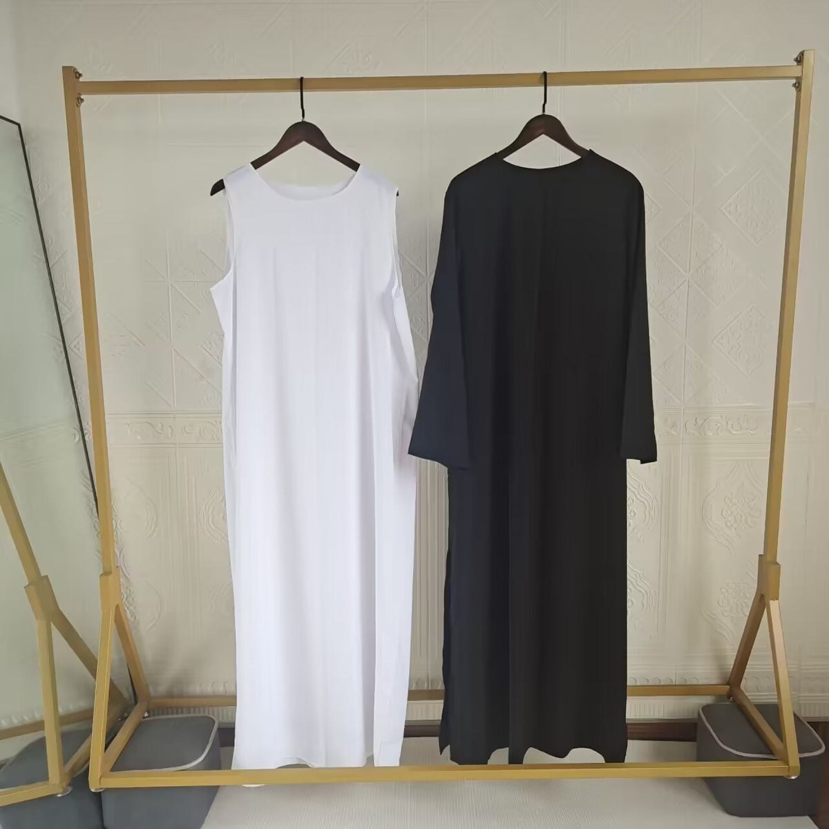 Dubai Robe Bottoming Casual Dress Suit - Meesal