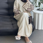 Fashion Embroidered DUBAI Turkish Party Robe - Meesal