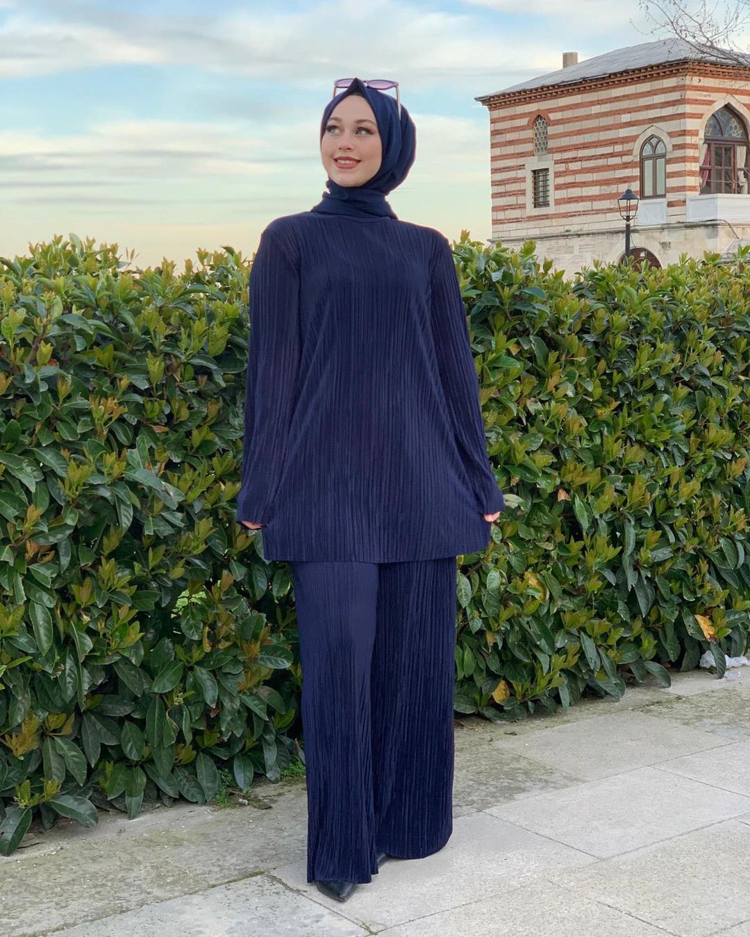 Ethnic Style Loose Casual Pleated Suit Southeast Asian Arab Women's Clothing - Meesal