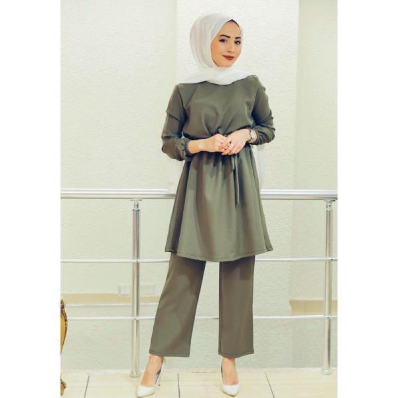 Spot Elastic Cuffs Muslim Women's Arab Ladies Suit - Meesal