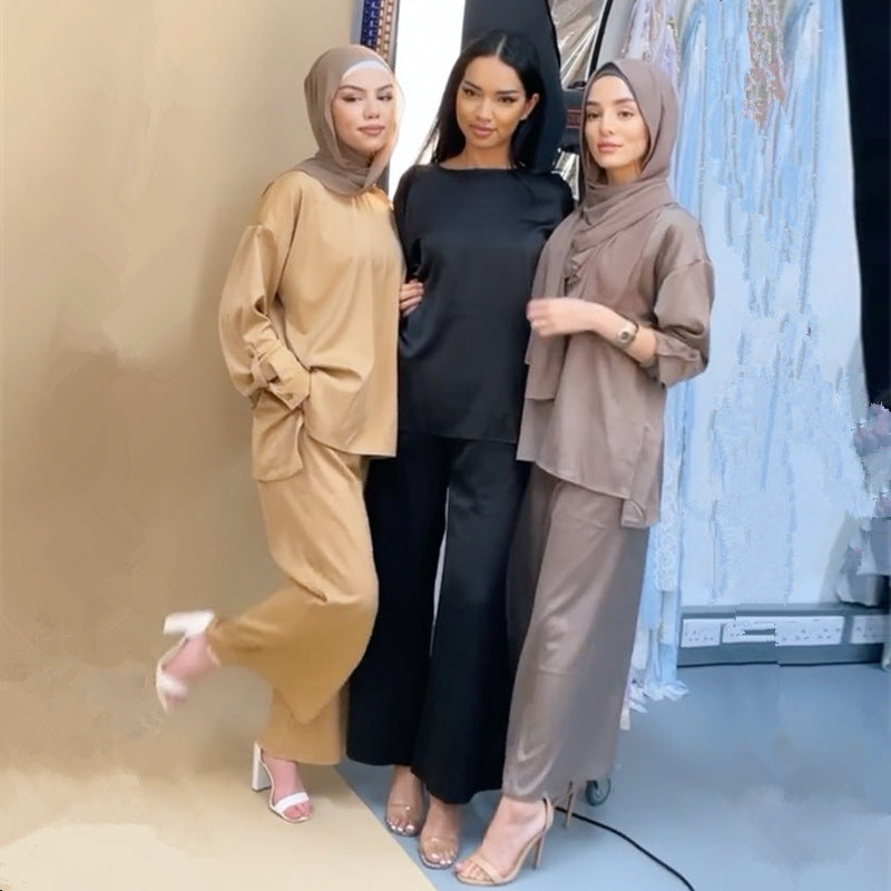 Dress Middle East Dubai Two Piece Suit - Meesal