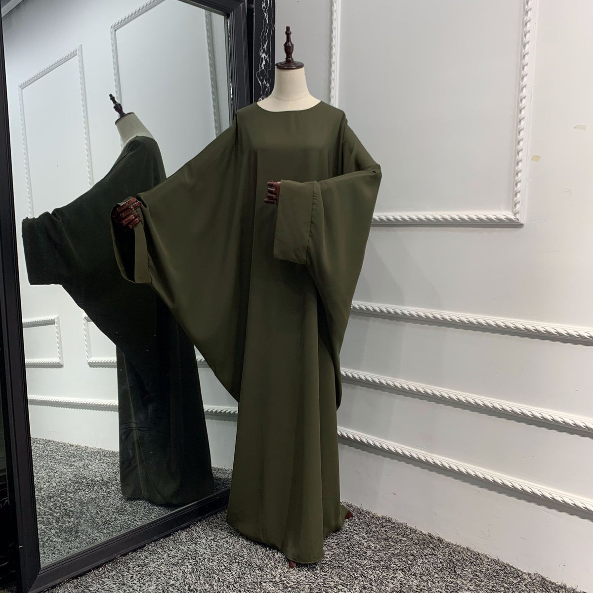 Middle East Dubai Turkish Robe Dress - Meesal
