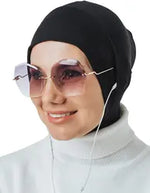 Solid flowers head scarf - Meesal