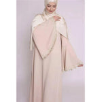 Ramadan Muslim Women Arabic Abaya Turkey Middle East Maxi Robe Gown Dubai Flare Sleeve Long Dress Islamic Clothing Caftan Casual - Meesal