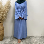 Middle East Muslim new fashion women's dress Dubai Arab Turkey loose women all the elegant long skirt with big swing - Meesal