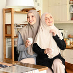 Solid Colour Turban Headscarf - Meesal