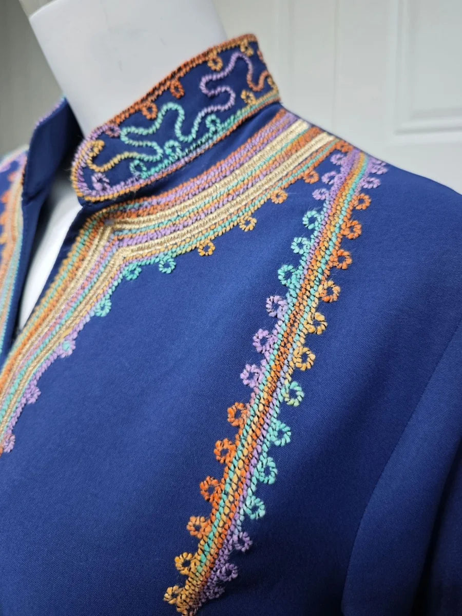 Floral Embroidery Dress - Meesal