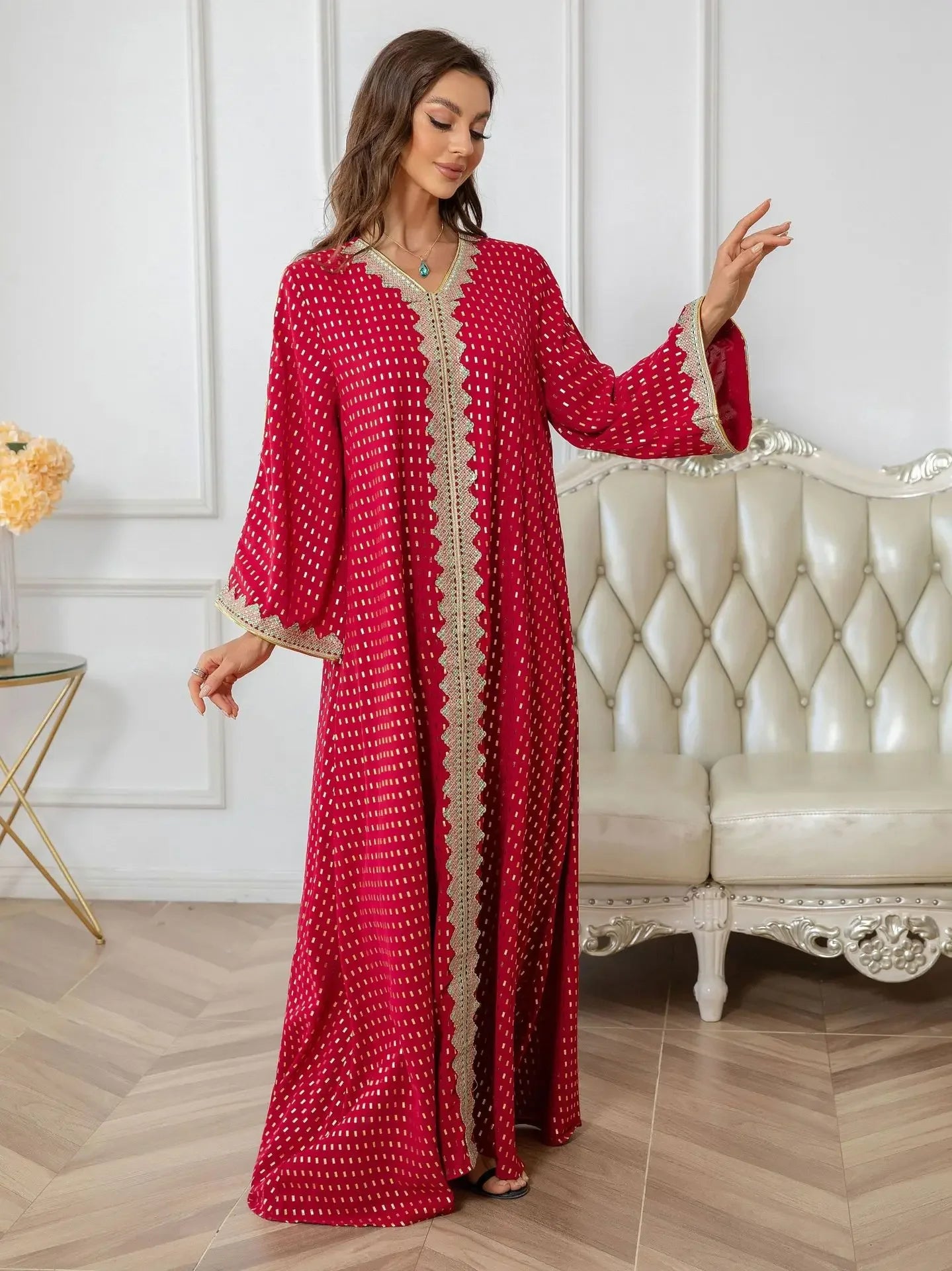 Gold Plated Muslim Robe - Meesal