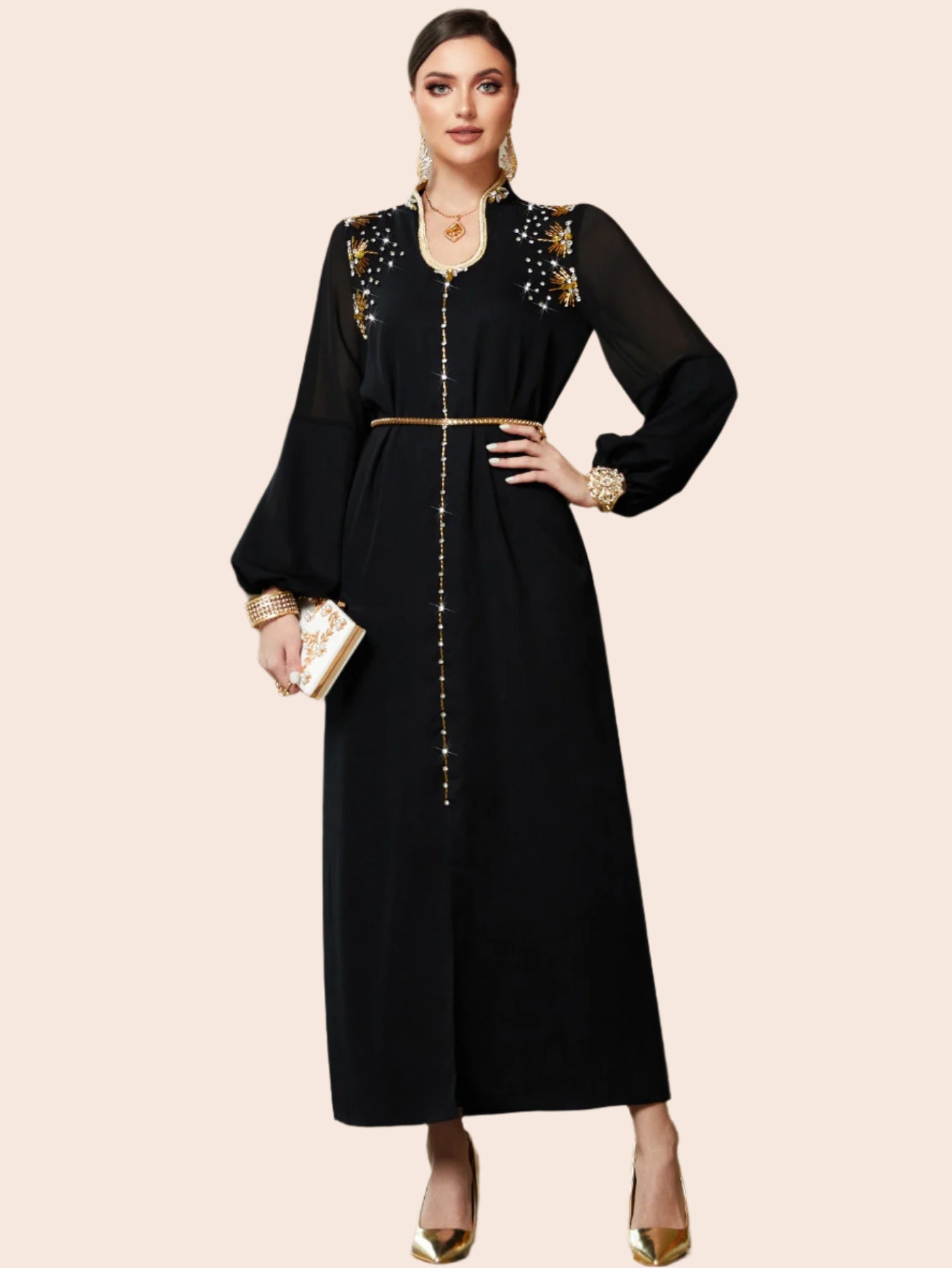 Autumn Muslim Women Dress - Meesal