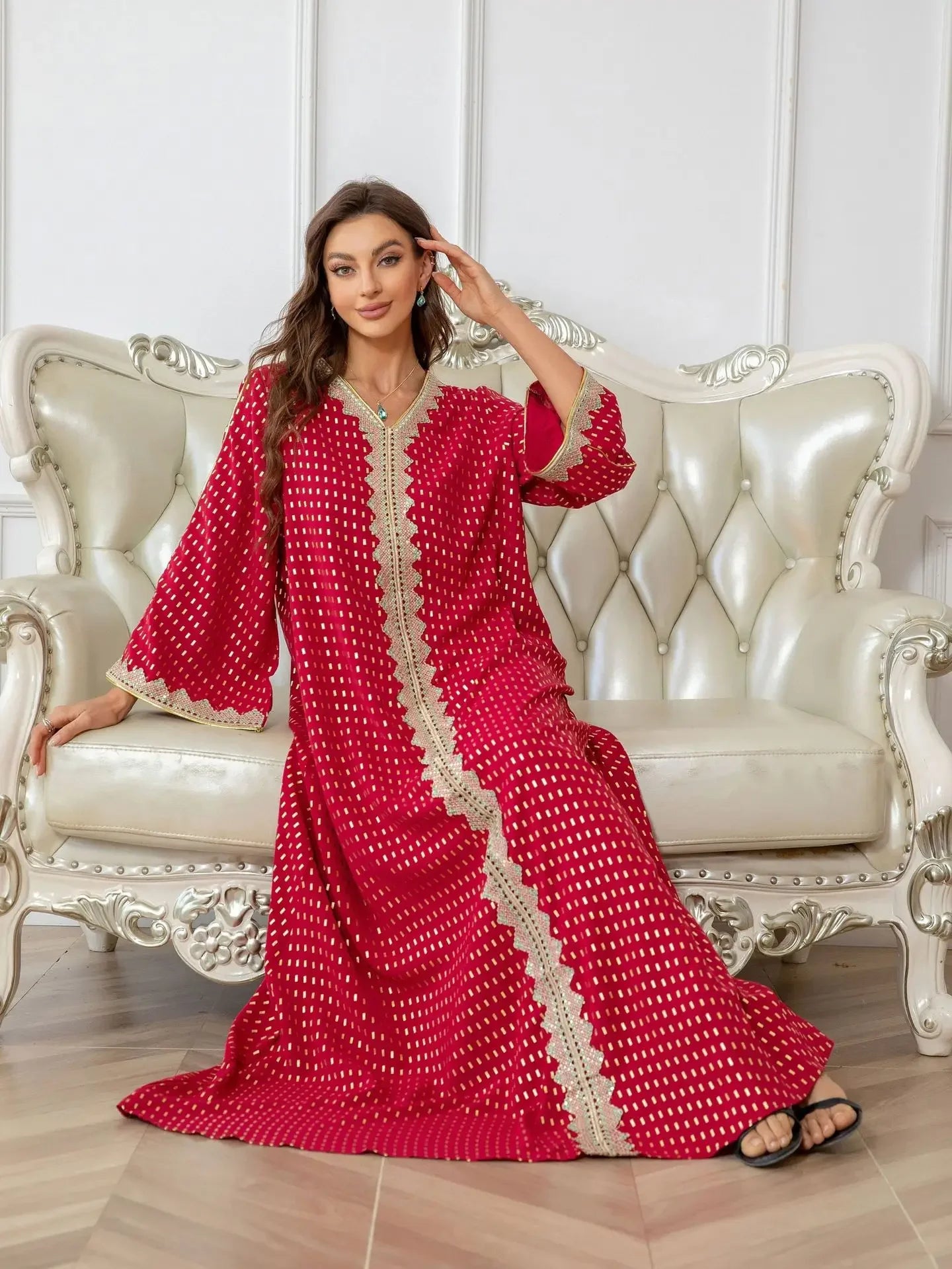 Gold Plated Muslim Robe - Meesal