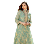 Eid Djellaba Embroidery Abayas for Women Muslim Evening Party Dress Dubai Kaftan Kebaya Femme Musulmane Vestidos Islam Jalabiya - Meesal
