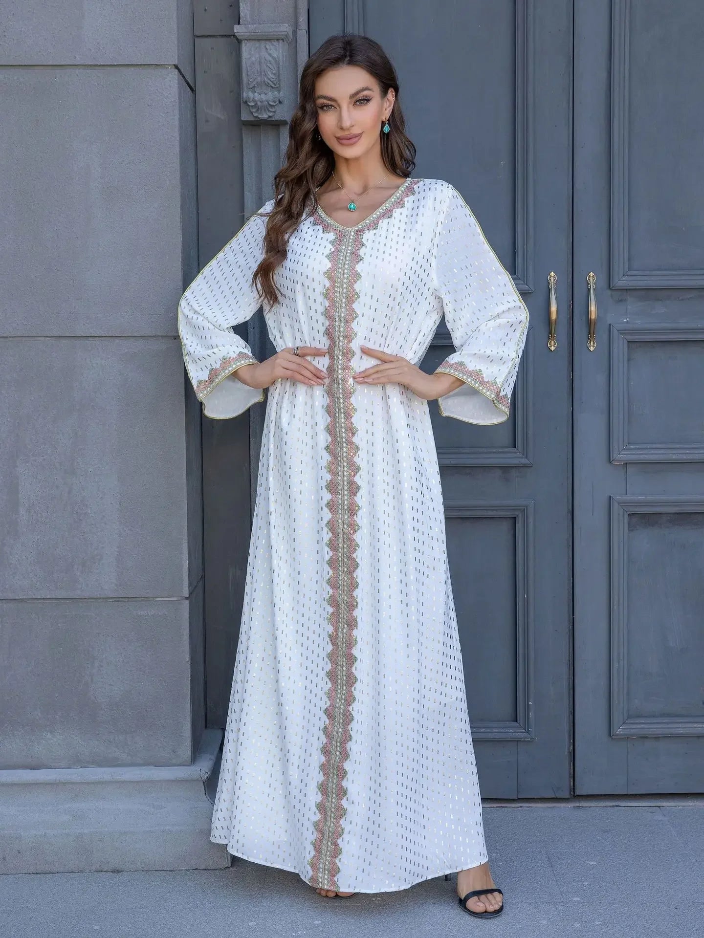 Gold Plated Muslim Robe - Meesal