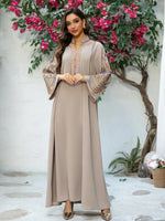 Floral Embroidery Dress - Meesal