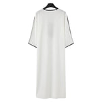 Elegant Embroidery Men's Robe - Meesal