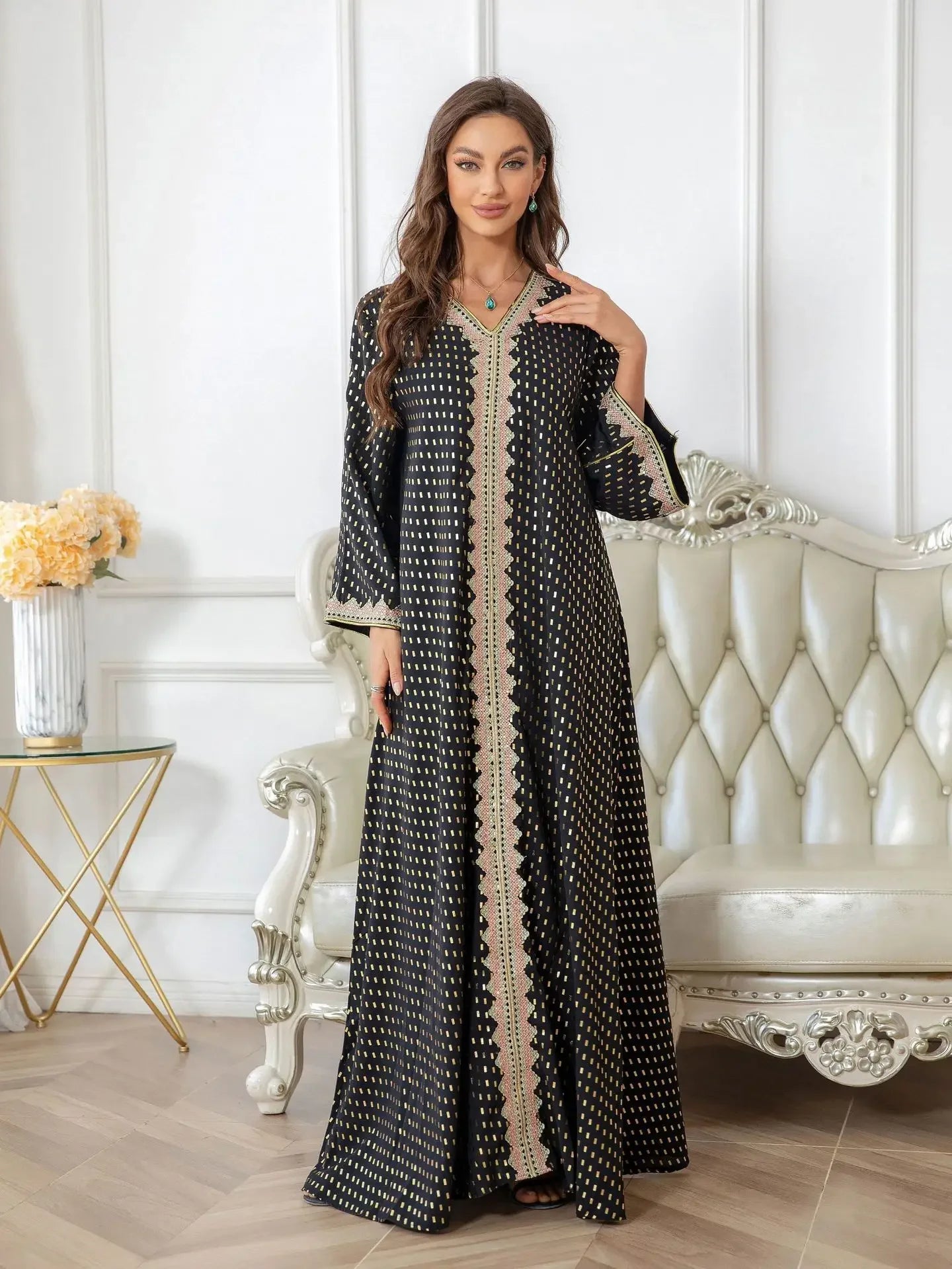 Gold Plated Muslim Robe - Meesal