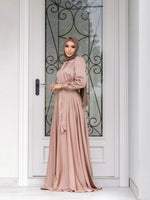 Elegant Satin Dress - Meesal