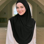 Solid Colour Turban Headscarf - Meesal