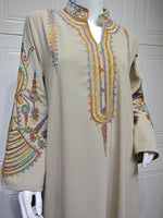 Floral Embroidery Dress - Meesal