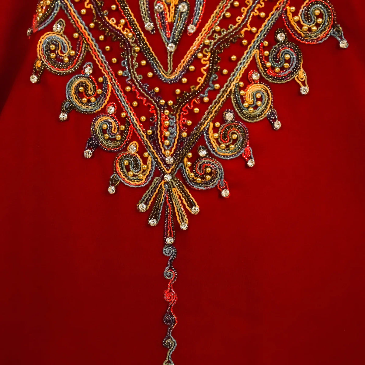Abaya Embroidered Rope - Meesal