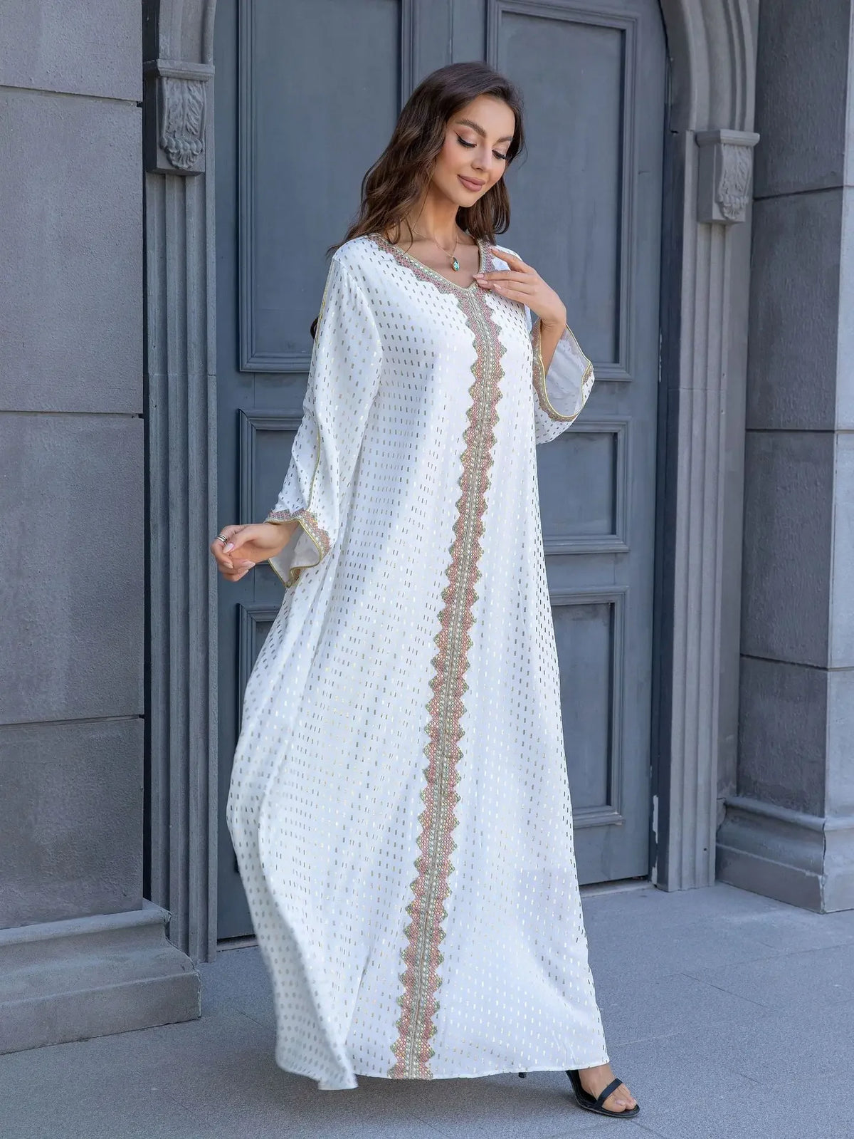 Gold Plated Muslim Robe - Meesal