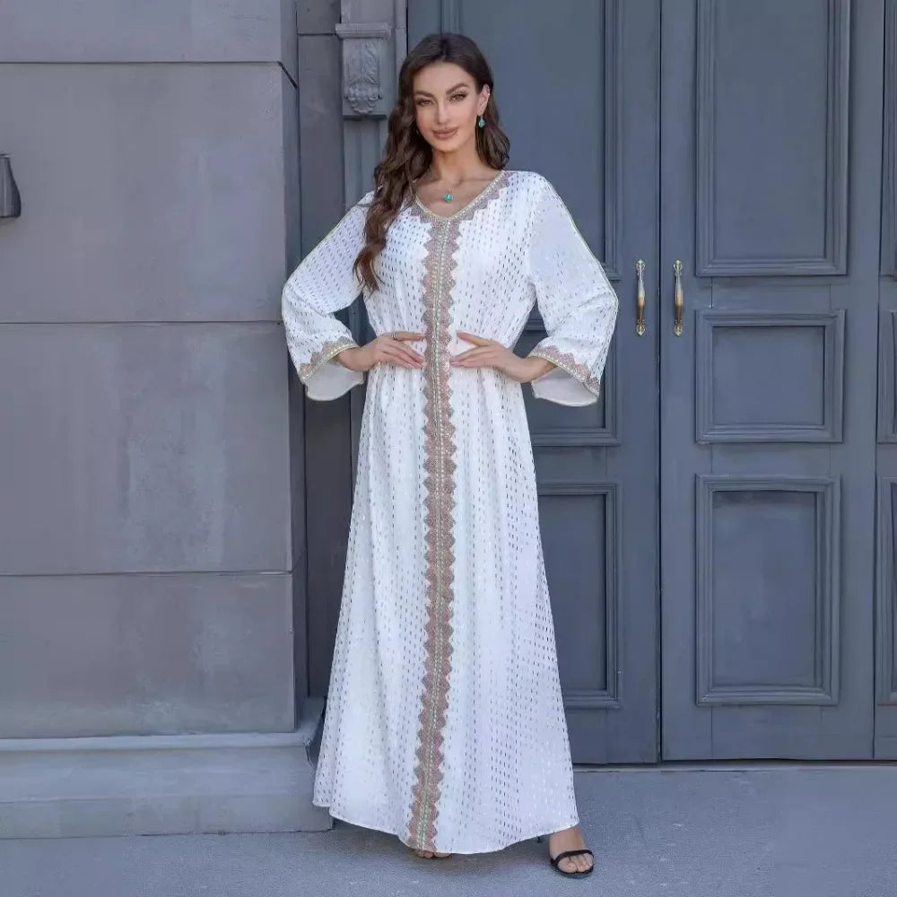 Gold Plated Muslim Robe - Meesal