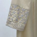 Embroidered Kimono Abaya - Meesal