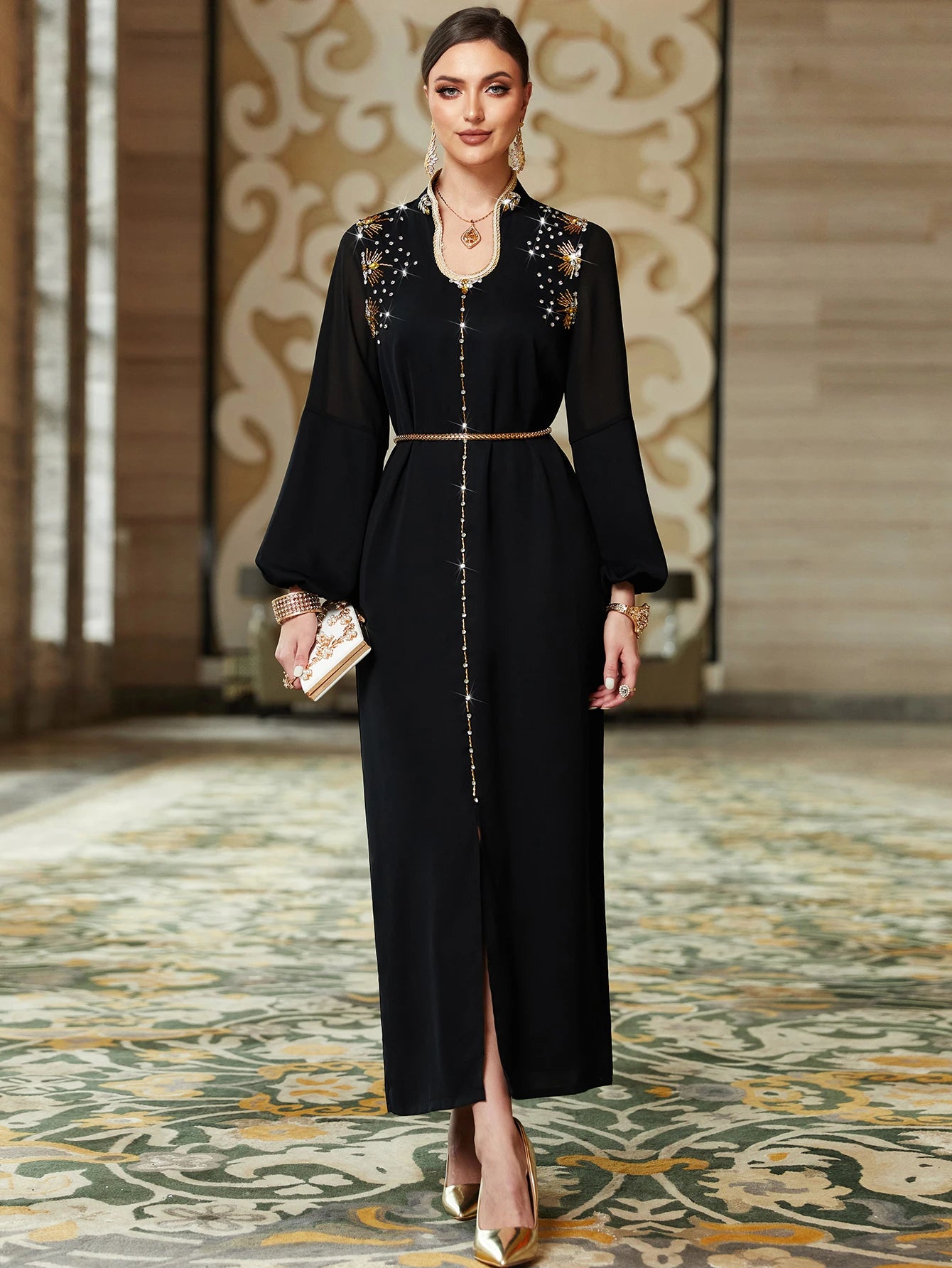 Autumn Muslim Women Dress - Meesal