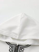 Moroccan Hooded Long Robe - Meesal