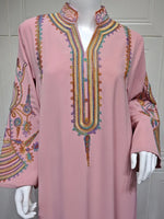Floral Embroidery Dress - Meesal
