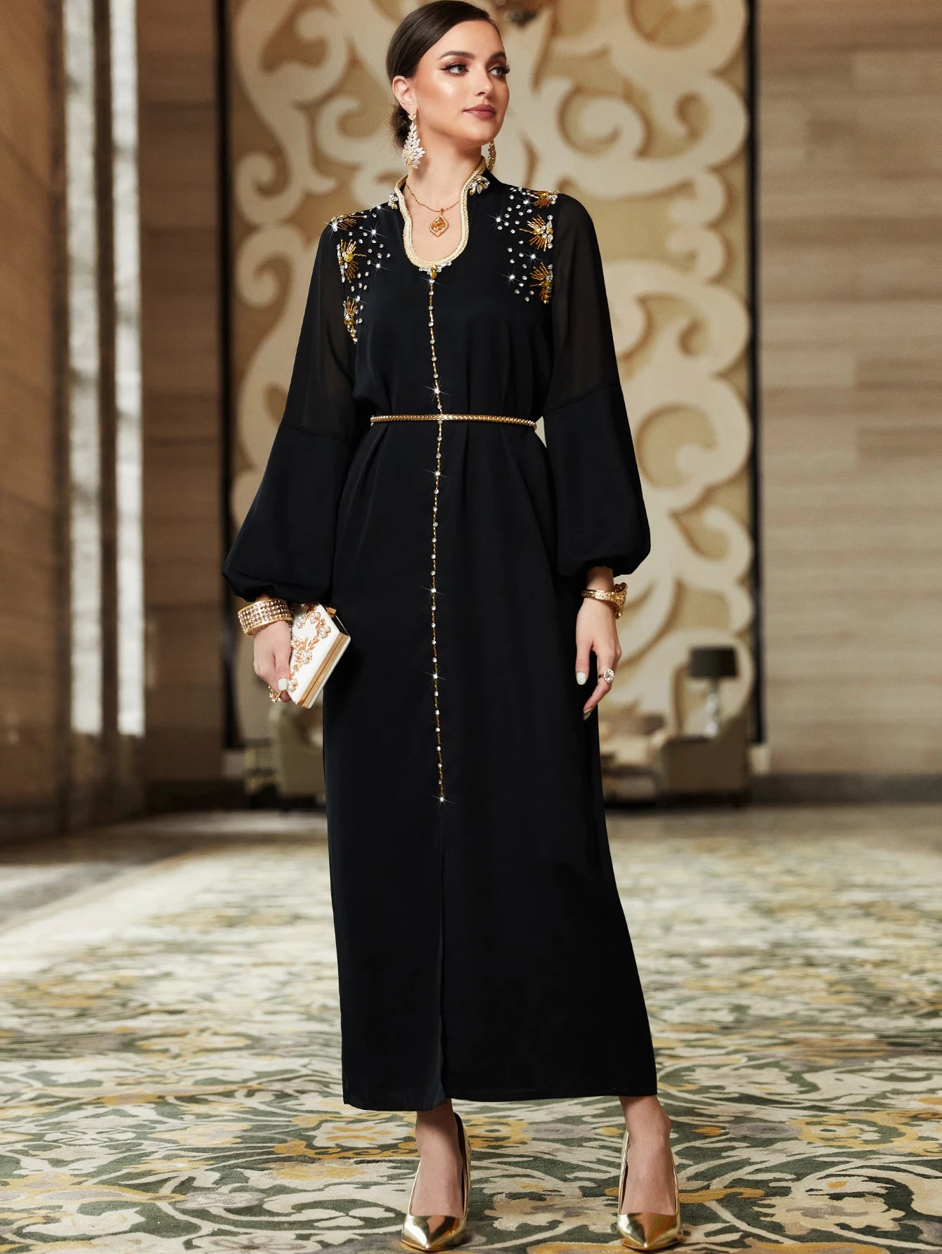 Autumn Muslim Women Dress - Meesal
