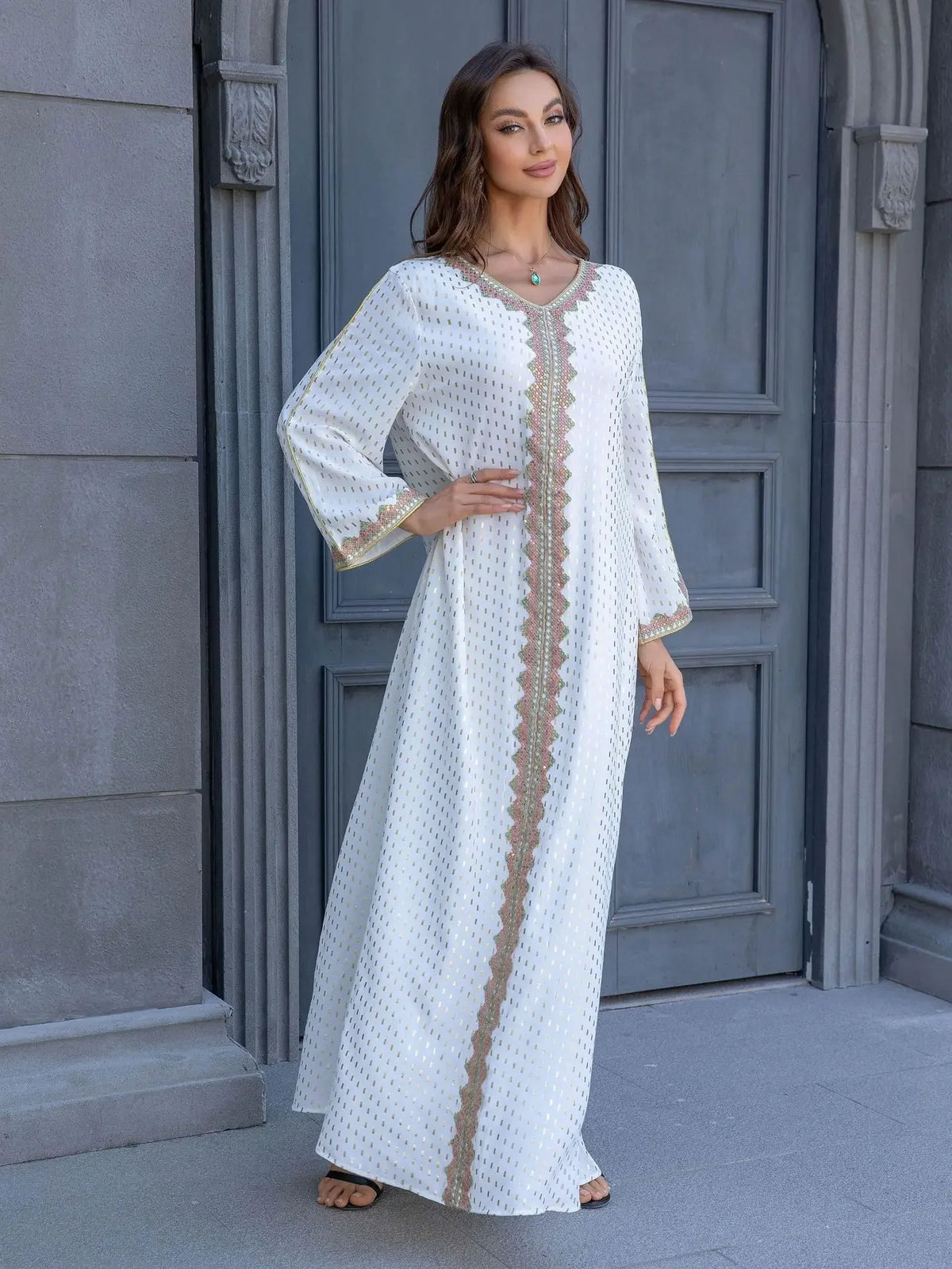 Gold Plated Muslim Robe - Meesal