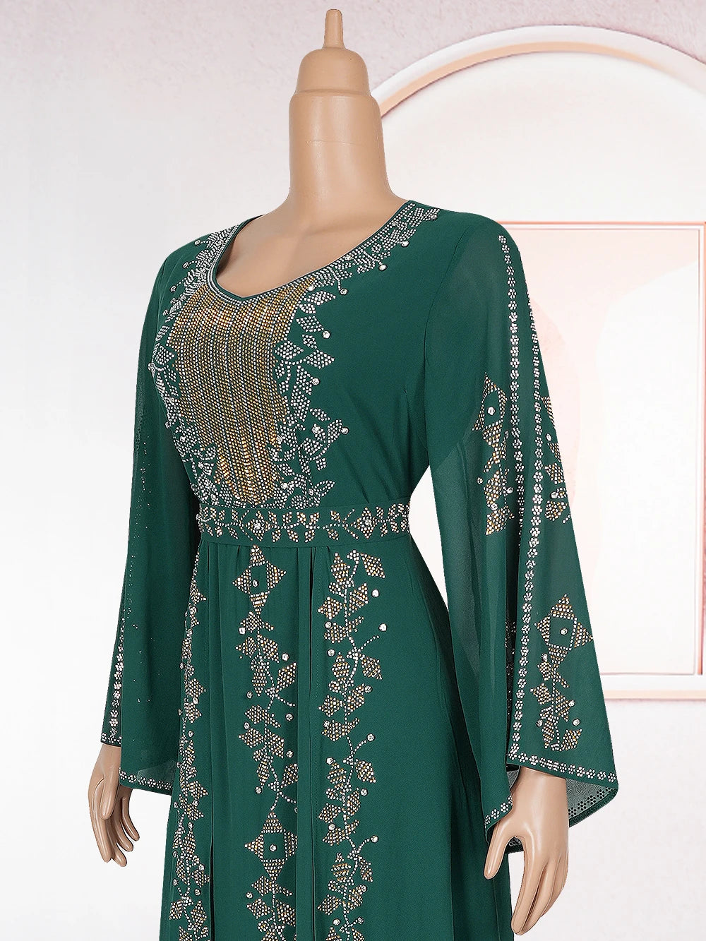 Abayas For Women Dubai Luxury 2025 African Muslim Fashion Dress Caftan Marocain Evening Party Dresses Kimono Robe Djellaba Femme - Meesal