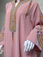 Floral Embroidery Dress - Meesal