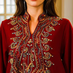 Abaya Embroidered Rope - Meesal