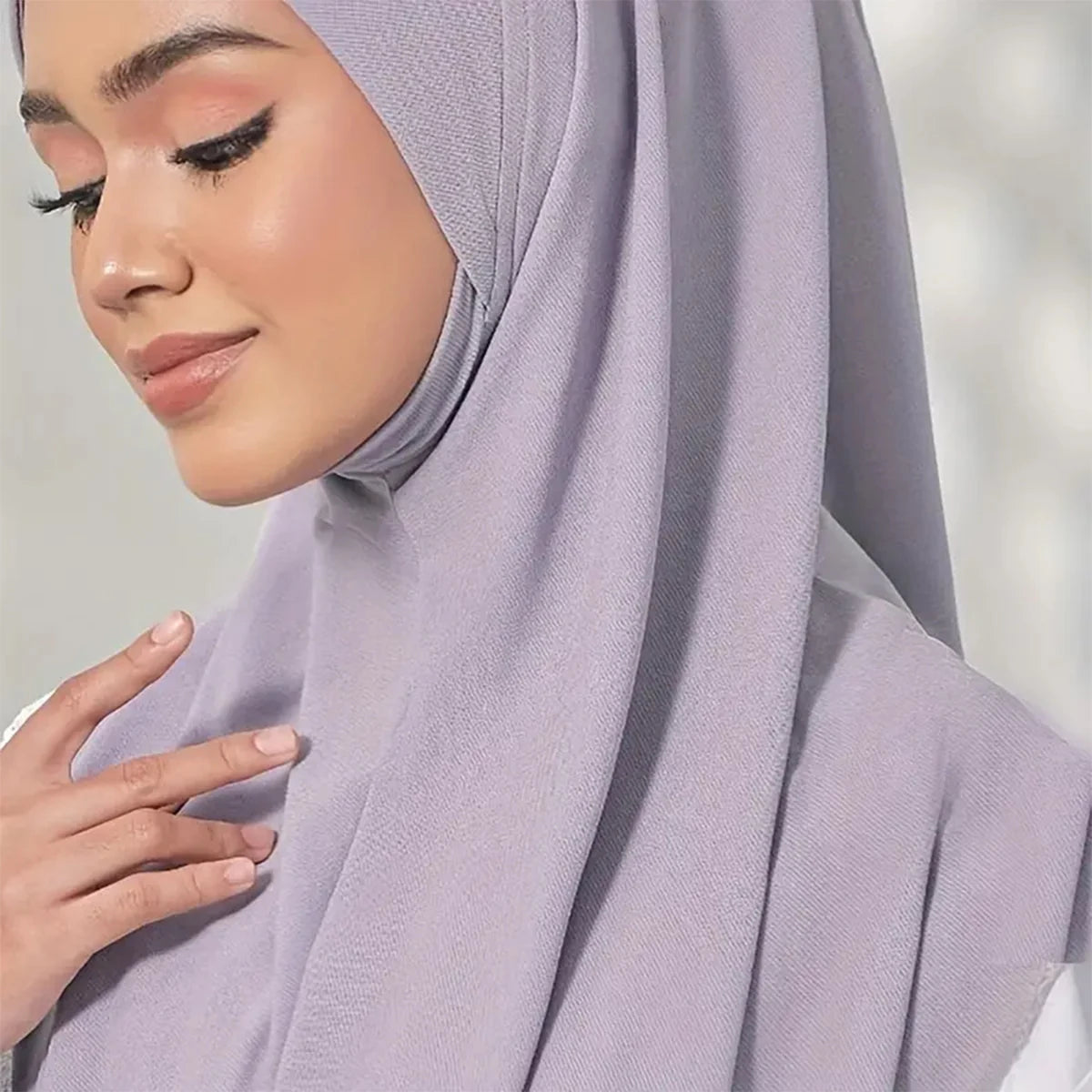 Solid Colour Turban Headscarf - Meesal