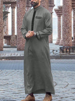 Stand collar thobe - Meesal