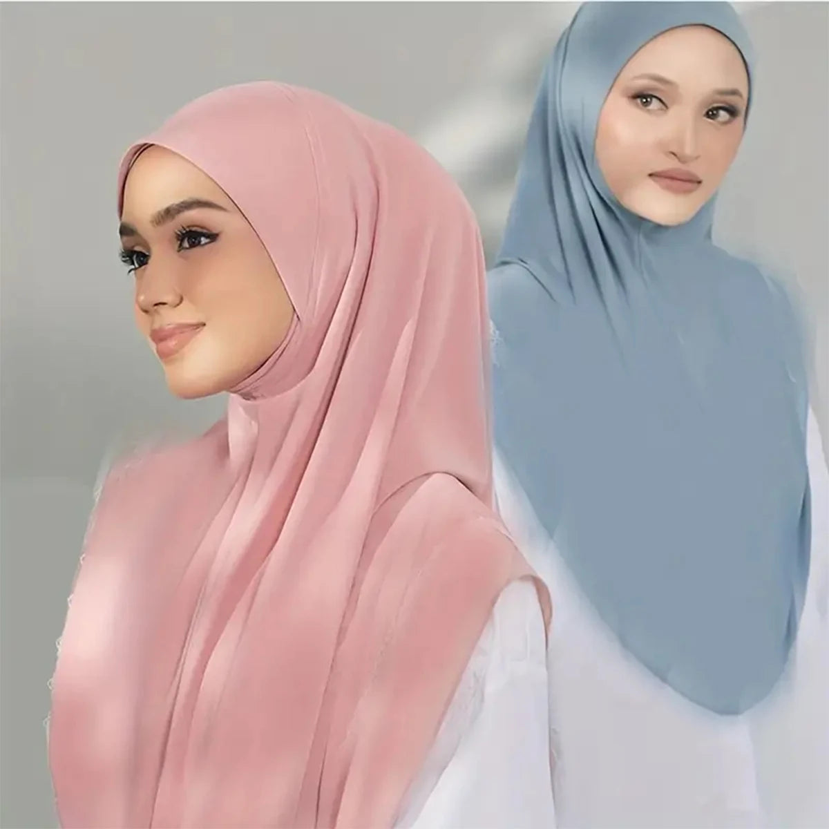 Solid Colour Turban Headscarf - Meesal